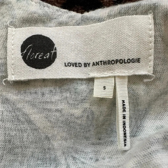 Floreat Loved by Anthroplogie Double Layer Crochet Trim Tiered Swing Tank Top - Picture 8 of 8